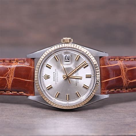 leather strap datejust